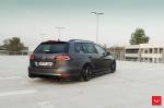 Volkswagen Golf R Estate on Vossen Wheels (VFS-10) 2017 года